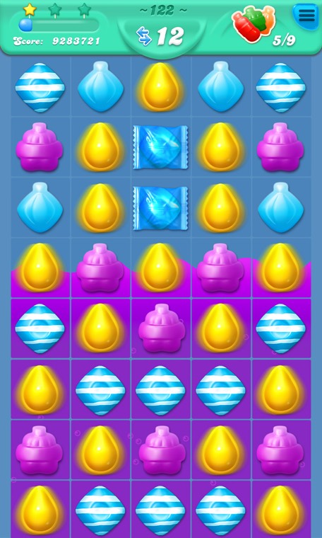 Candy Crush Soda Saga screenshot 2 — Special candy combinations