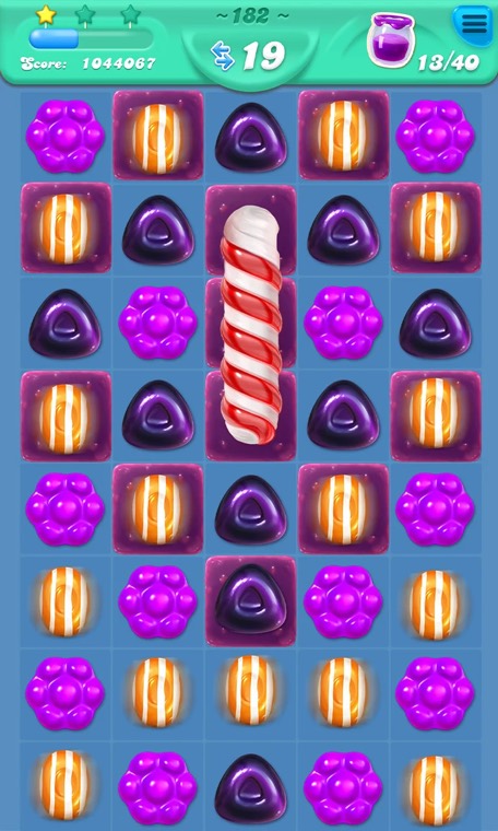 Candy Crush Soda Saga screenshot 3 — Frosting and honey levels