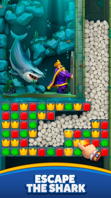 Royal Match screenshot 2 — TNT and rocket combinations