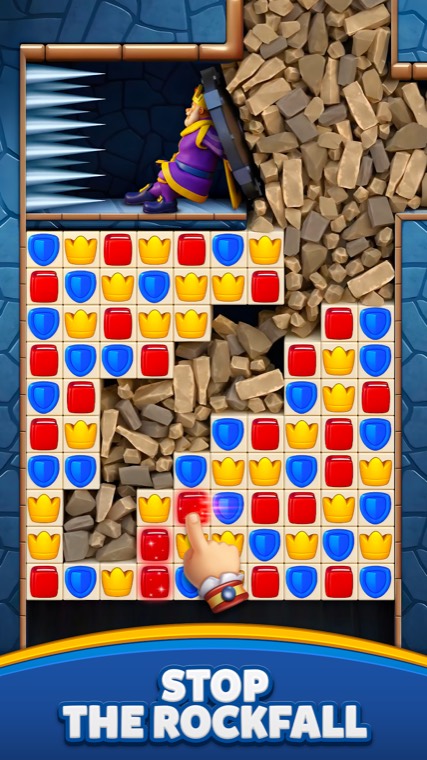 Royal Match screenshot 3 — Castle renovation meta