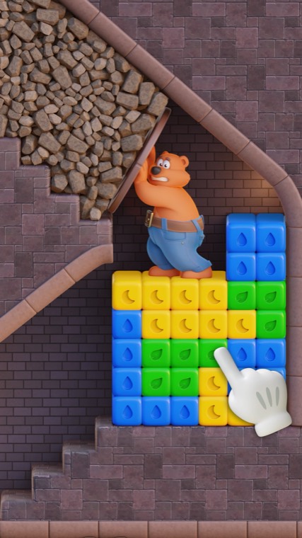 Toon Blast gameplay screenshot
